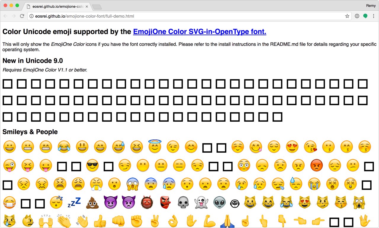 emoji font free download mac